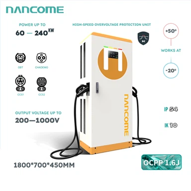 Vettura Elettrika 240kw Dc Fast Charger